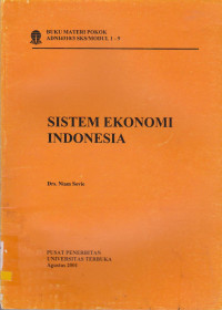 Image of SISTEM EKONOMI INDONESIA