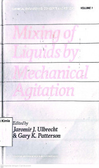 MIXING OF LIQUIDS BY MECHANICAL AGITATION