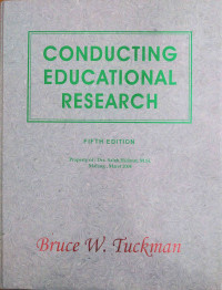 Conducting Educational Research