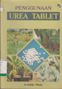 PENGGUNAAN UREA TABLET