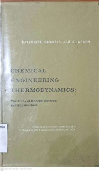 Chemical Engineering Thermodynamics