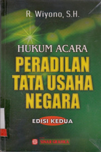 HUKUM ACARA PERADILAN TATA USAHA NEGARA EDISI KEDUA