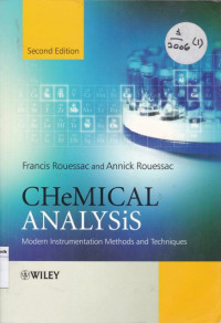 Image of Chemical Analysis Modem Insmentation Methods and Techniques