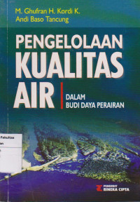 Image of Pengelolaan kualitas air: dalam budi daya perairan