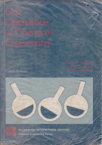 Image of Unit Operations of Chemical Engineering