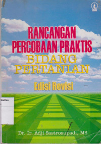 Image of Rancangan percobaan praktis: bidang pertanian