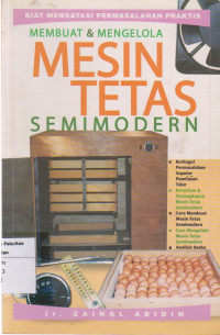 Image of Membuat & mengelola mesin tetas semimodern