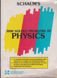 Image of 3000 Soved Probllems In Physics