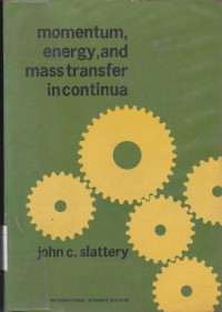 Image of Momentum, Energy and Mass tranfer Incontinua