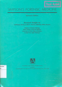 Image of Simpson's forensic medicine