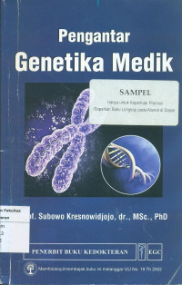 Image of Pengantar genetika medik