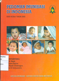 Image of Pedoman imunisasi di Indonesia