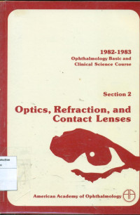Image of Optics, refraction, and contact lenses