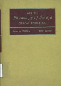 Image of Adler's physiology of the eye