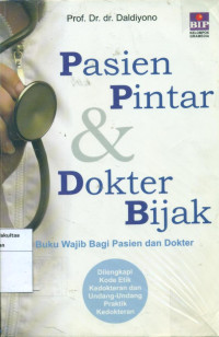 Image of Pasien pintar & dokter bijak
