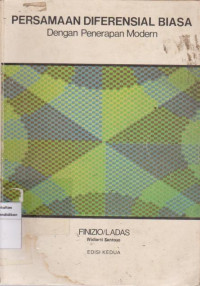 Image of Persamaan diferensial biasa: dengan penerapan modern