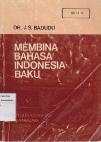 Image of Membina bahasa Indonesia baku