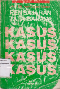 Image of Pengajaran tata bahasa kasus