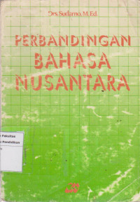 Image of Perbandingan bahasa nusantara