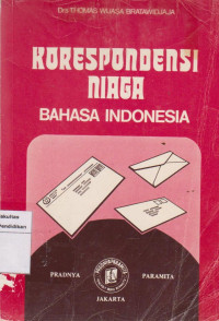 Image of Korespodensi niaga bahasa Indonesia