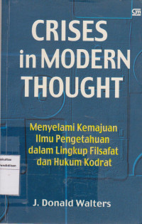 Image of Crises in modern thouhgt