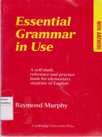 Image of Essential grammar in use