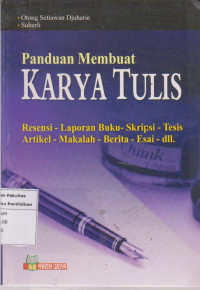 Image of Panduan membuat karya tulis