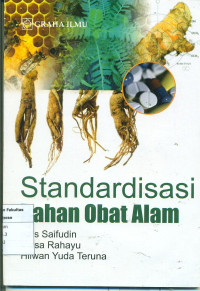 Image of Standardisasi bahan obat alam
