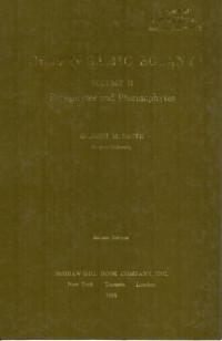 Cryptogamic Botany Volume 2 Bryophytes and Pteridophytes