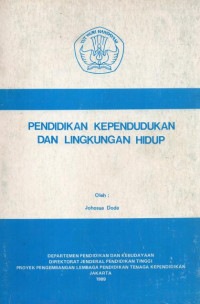 Pendidikan Kependudukan dan Lingkungan Hidup