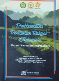 Image of Poblematika Pertanian Rakyat Indonesia (Dalam kacamata POPMASEPI)