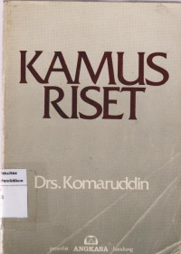 Image of Kamus Riset