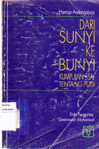 Image of Dari Sunyi Ke Bunyi: Kumpulan Esai Tentang Puisi