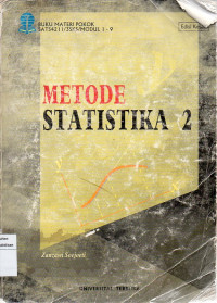 Image of Metode Statistika 2