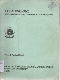 Image of Speaking One Using Lingustic And Communicative Competence