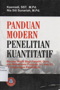 Image of Panduan Modern Penelitian Kuantitatif