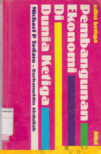 Pembangunan ekonomi di dunia ketiga edisi ketiga jilid 1