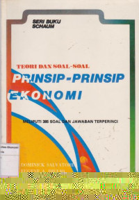 Teori dan soal-soal prinsip-prinsip ekonomi