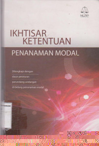 Ikhtisar ketentuan penanaman modal