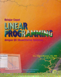 Belajar linear programming dengan qs (quantitative systems)