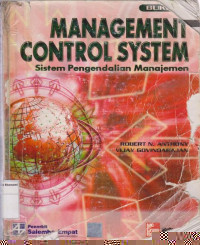 Management Control System ; Sistem Pengendalian Manajemen