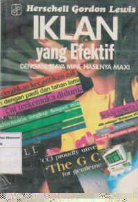 Iklan yang efektif: dengan biaya mini, hasilnya maxi