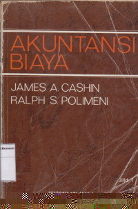 Akuntansi biaya jilid 1
