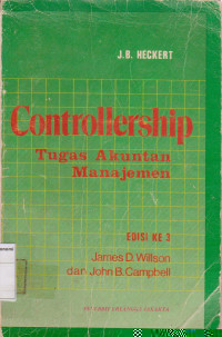 Controllership: tugas akuntan manajemen edisi ke 3