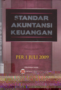 Standar akuntansi keuangan per 1 juli 2009