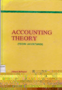 Accounting theory= teori akuntansi