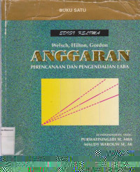 Anggaran: perencanaan dan pengendalian laba buku satu edisi kelima