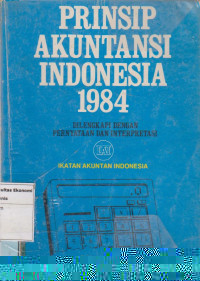 Prinsip akuntansi indonesia 1984