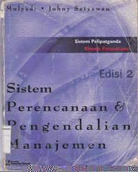 Sistem perencanaan & pengendalian manajemen edisi 2