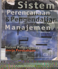 Sistem perencanaan & pengendalian manajemen